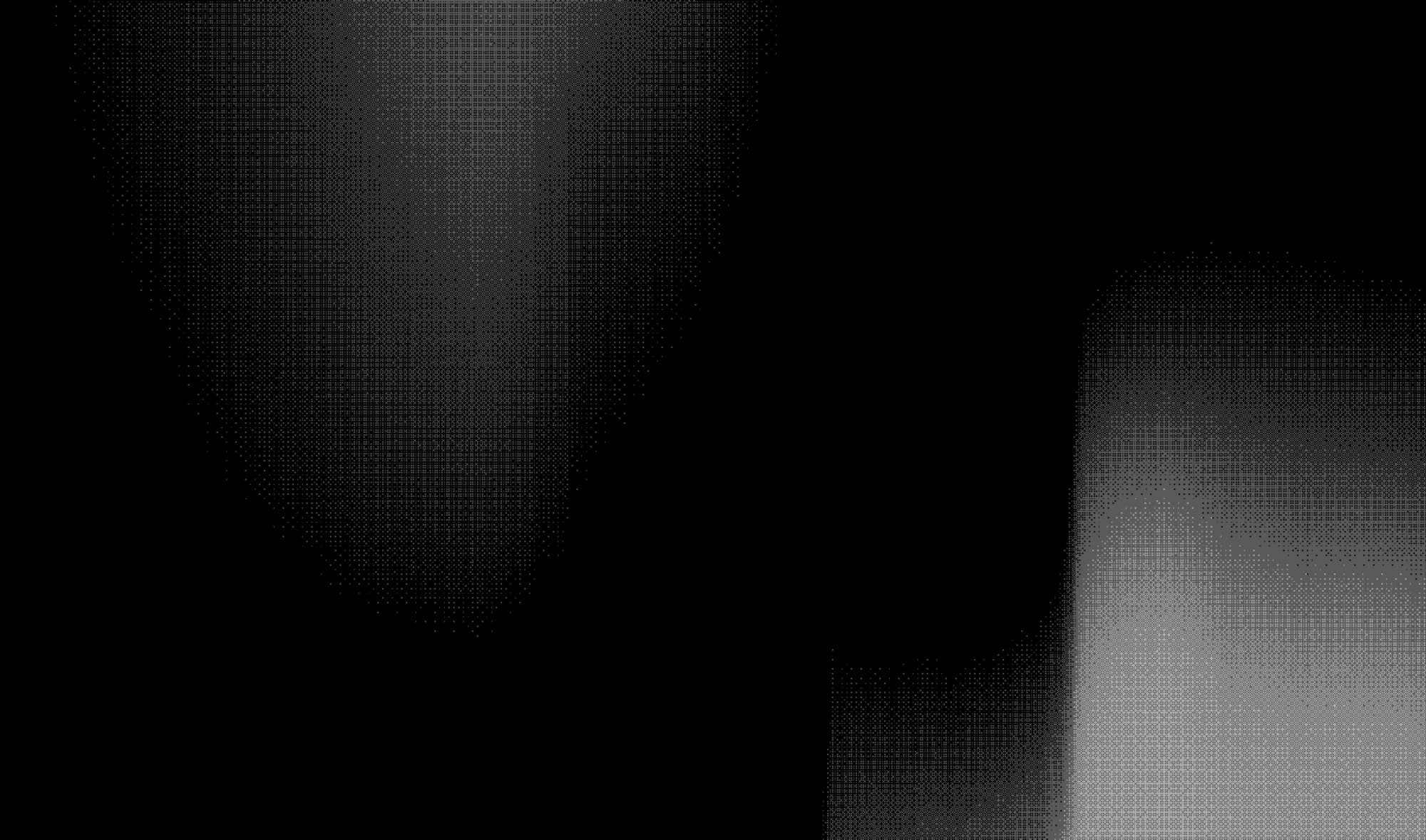 A carousel of QuantLink charts on a dark, dithered backdrop.